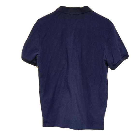 Ralph Lauren Polo Shirt Mens Black L Solid Red Logo - Picture 3 of 10